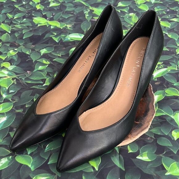 Gibson Latimer black, leather pumps - Picture 7 of 7